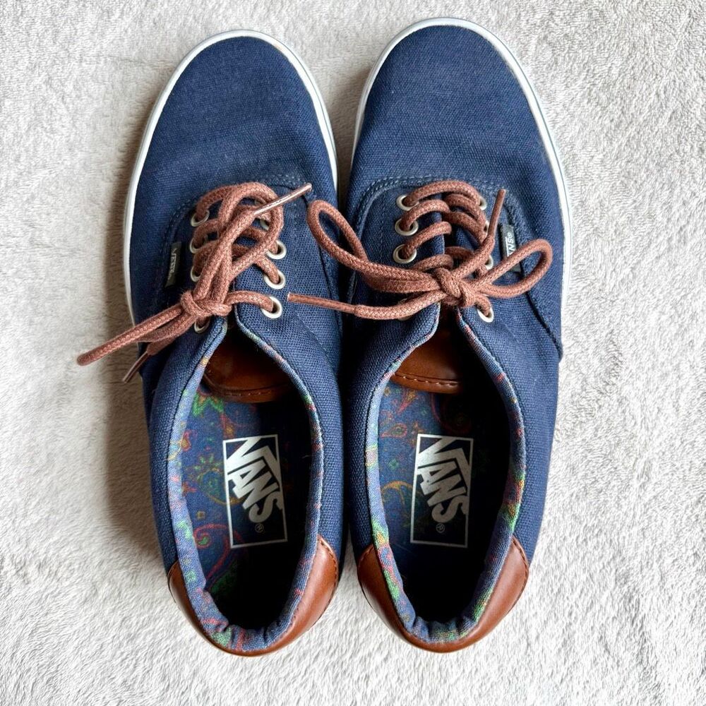 NWOB VANS Men’s Navy Era 59 Sneakers size 8 - Picture 9 of 10